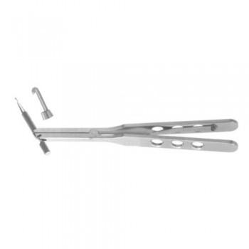 Luntz-Dodick Trabeclectomy Punch Complete With Punch Stainless Steel, Diameter - Deep Bite 1.0 mm - 0.5 mm 